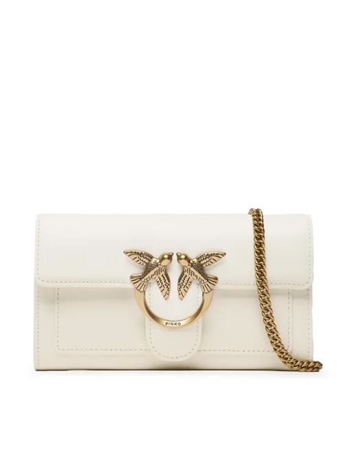 LOVE ONE WALLET PINKO | 100062.A0F1Z14Q BIANCO S.-ANT.G